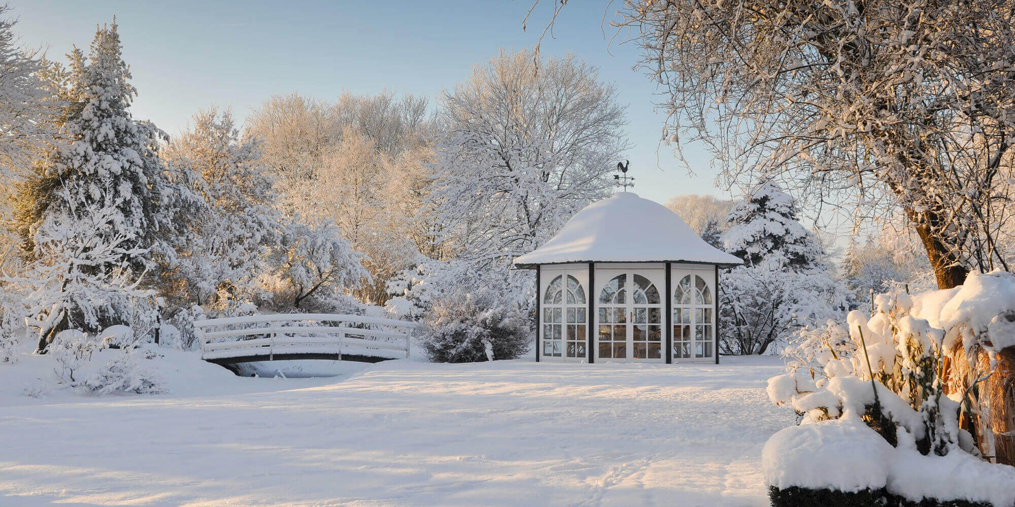 Pavillon winterfest wetterfester Pavillon für Ihren Garten